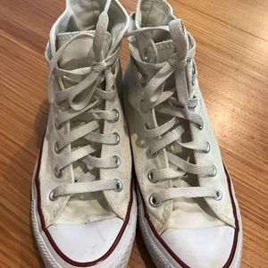 White high top converse